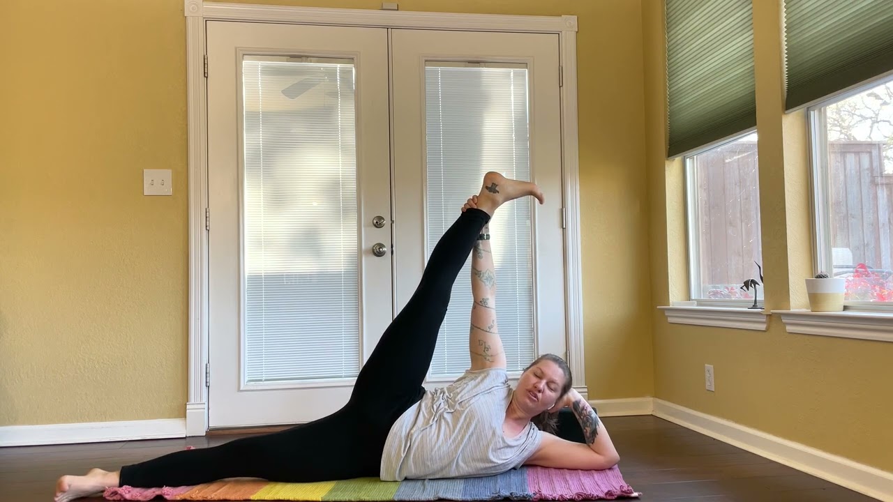 Sneaking up on ardha chandrasana chapasana - neck, shoulders, inner thighs, and quads