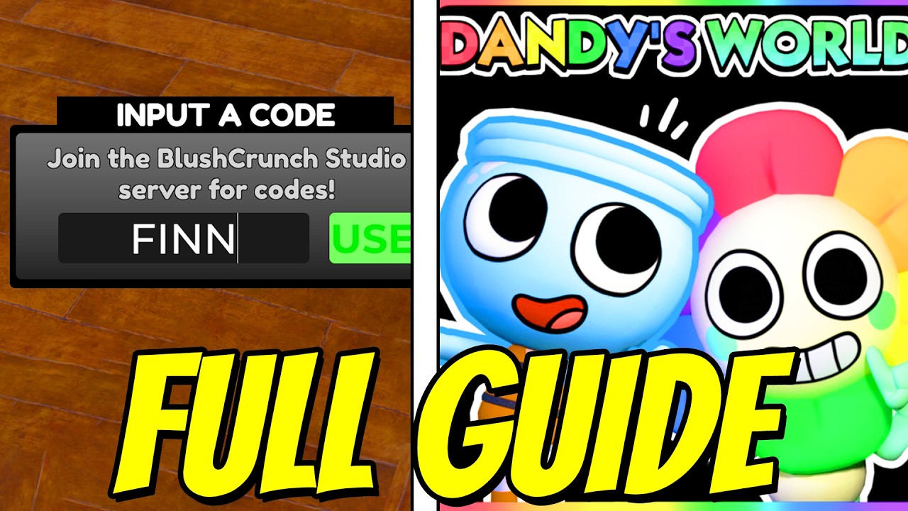 Полное руководство по обновлению FINN WEEK в Dandys World! (Новые коды!) Roblox