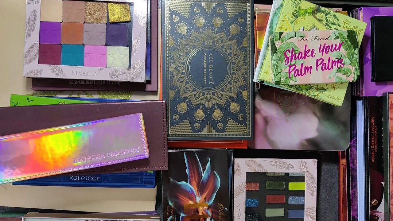 EYESHADOW COLLECTION #tropparoba