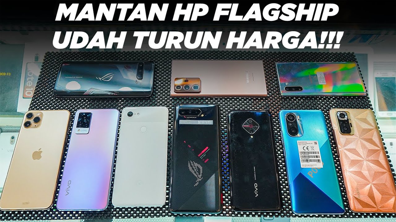 Cek Pasar Offline! Mantan HP Flagship Banting Harga Semua! #MarZoom 167