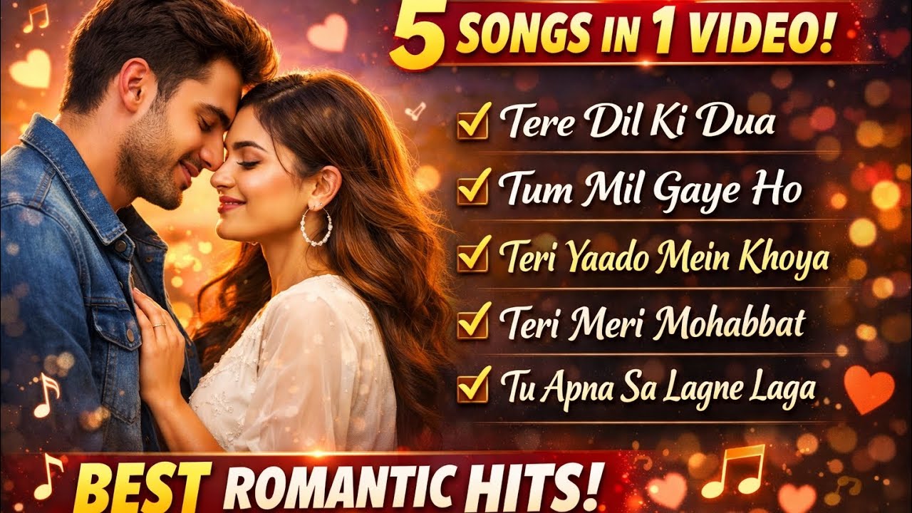 Top 5 best Romantic Songs 2026 | Dil ki Awaz| Ultimate romantic song collection|