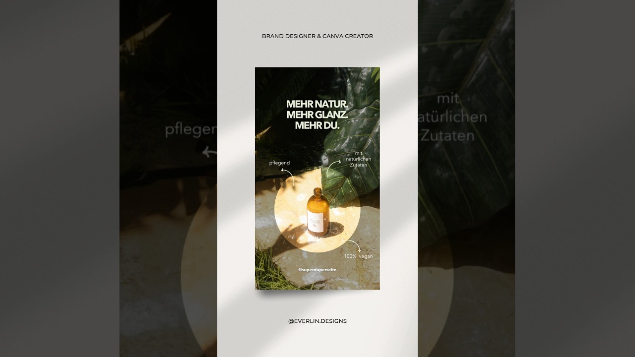 Instagram Story Design Made in Canva