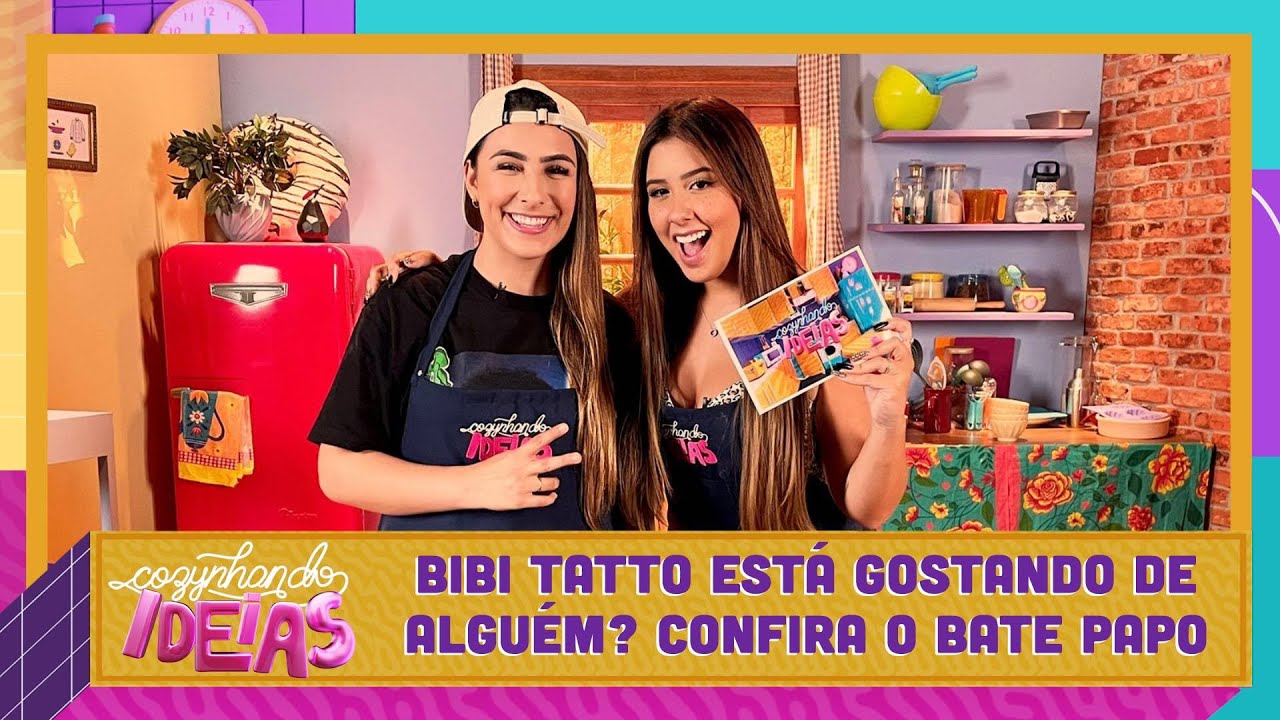 Será que a Bibi Tatto se deu bem no challenge da receita? Veja o bate-papo e o resultado na cozinha.