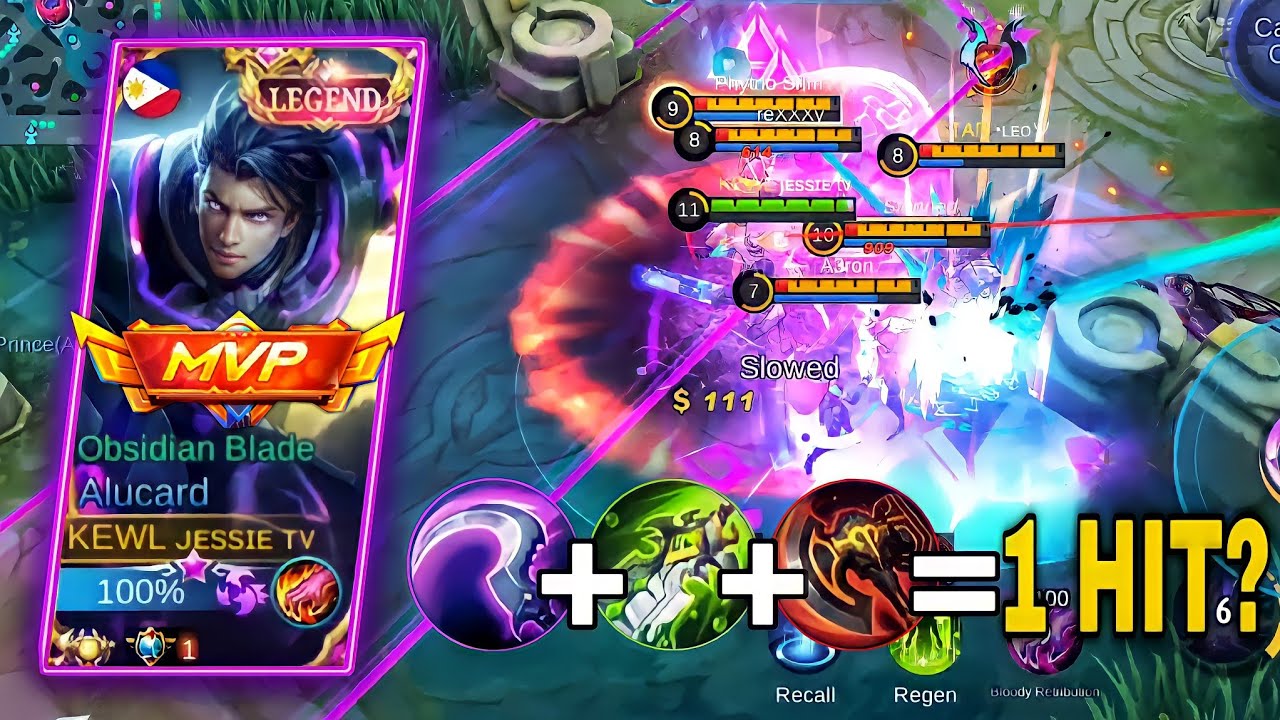 FULL DAMAGE ALUCARD ITEM ONE SHOT BUILD!! | BUILD THIS ITEM FOR AUTO WINSTREAK!! | MLBB