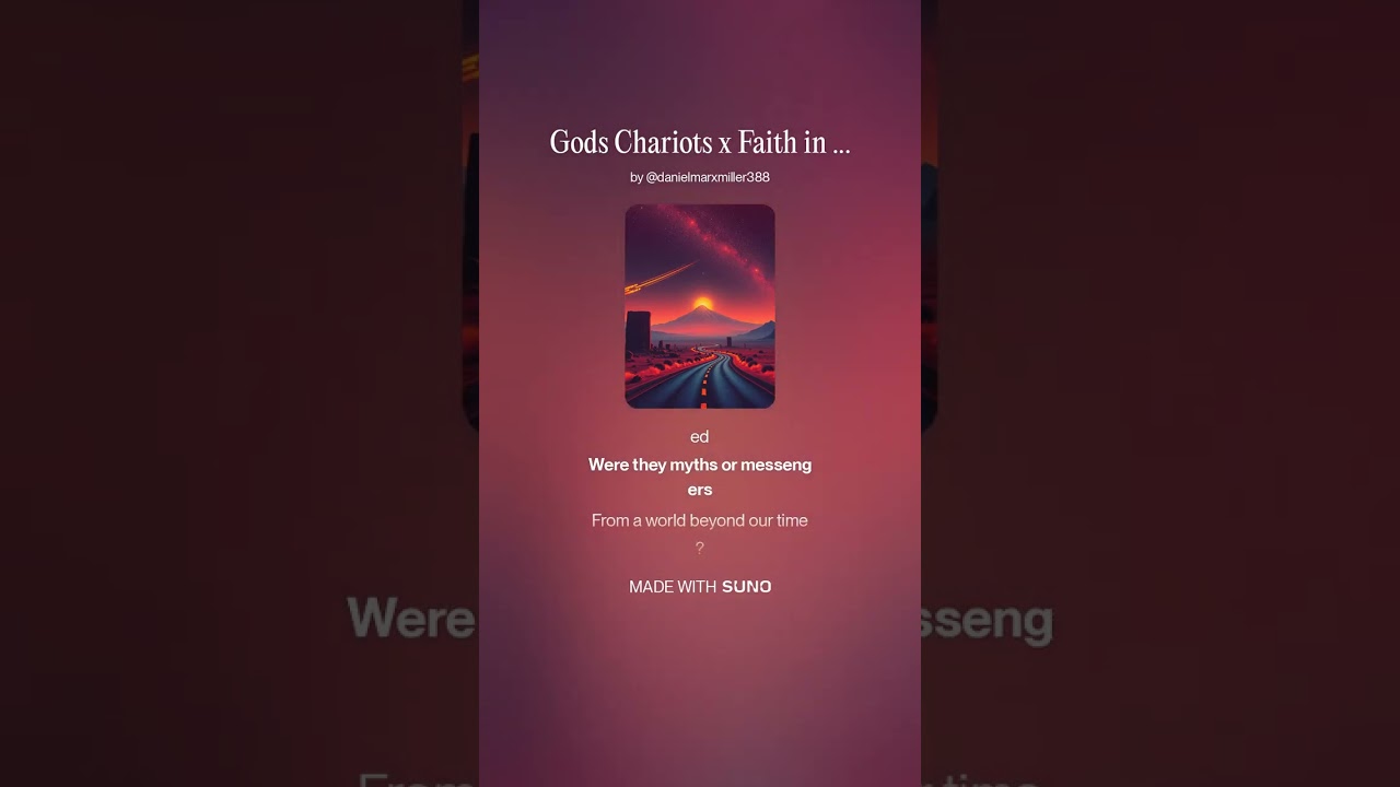 Gods Chariots x Faith in the Fire Mashup