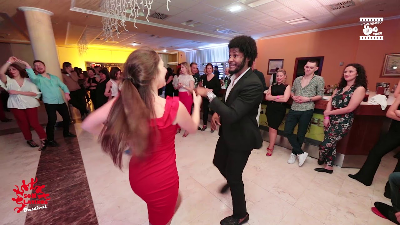 Terry SalsAlianza & Cristel - salsa social dancing @ Son Latinos Festival Gijón