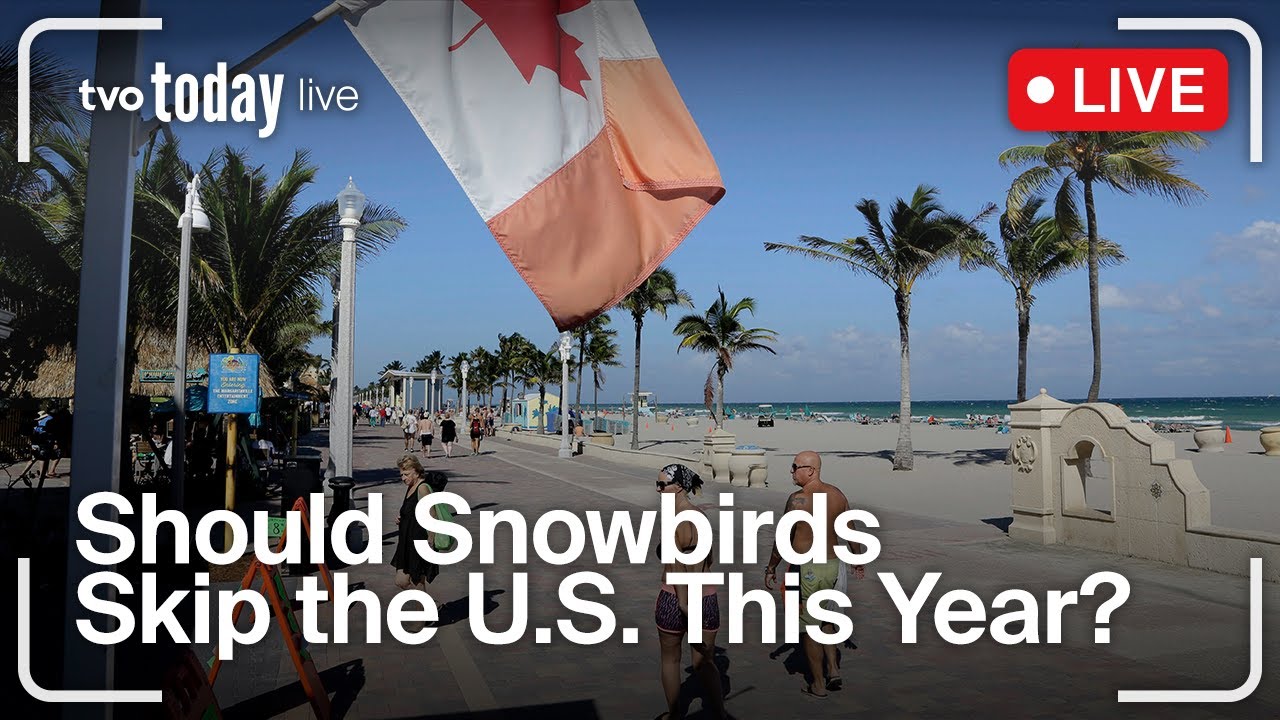 Should Snowbirds Skip the U.S. This Year? | TVO Today Live