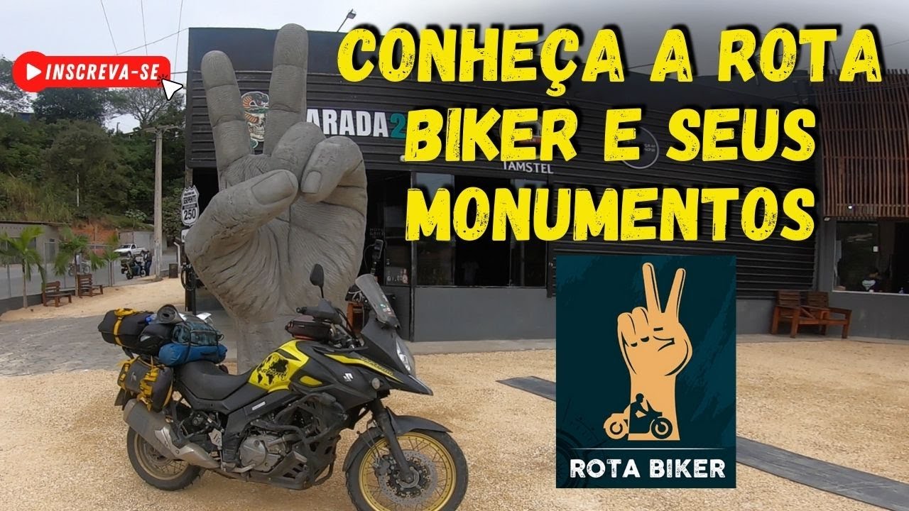 Conheça a Rota Biker e seus monumentos Bikers