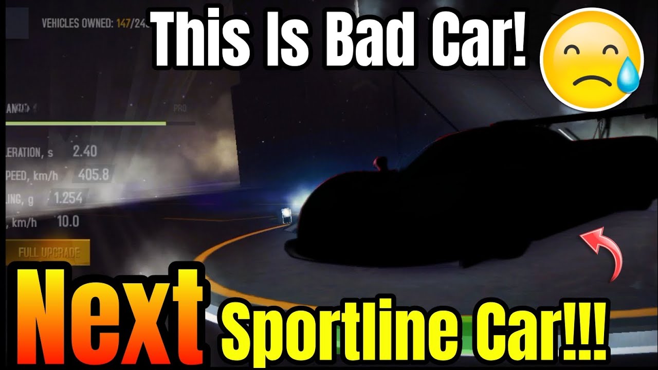 [Asphalt 8] Вы *купите её???* 🤔 | Информация о следующем автомобиле Sportline! | Gameloft Asphalt 8