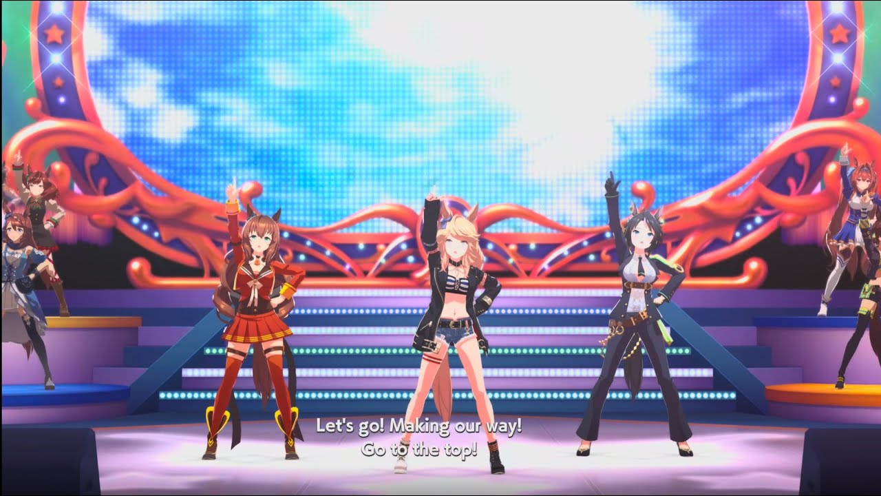 Umamusume Endless Dream!! feat: Gold City, Maruzensky, and Fuji Kiseki ( 4K HDR )