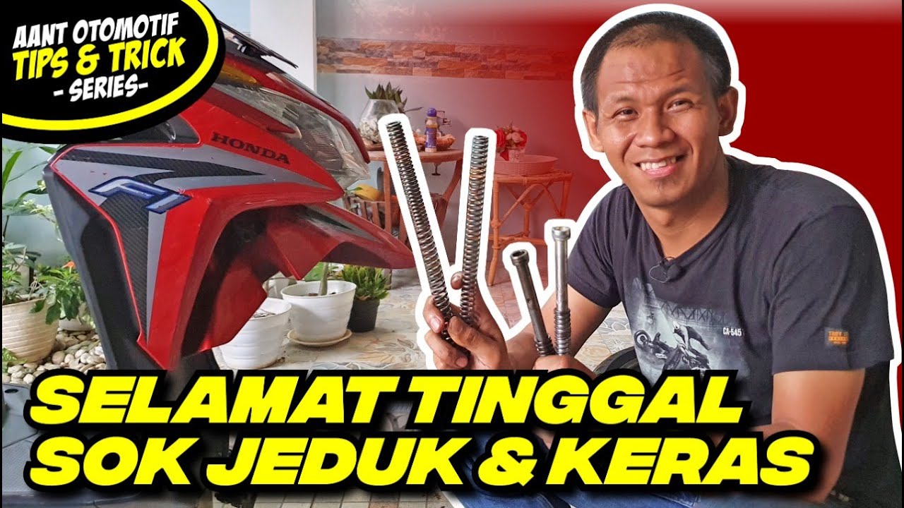 Bikin Empuk Sok Depan Honda Vario 125, Ternyata Bisa Pakai Cara Ini