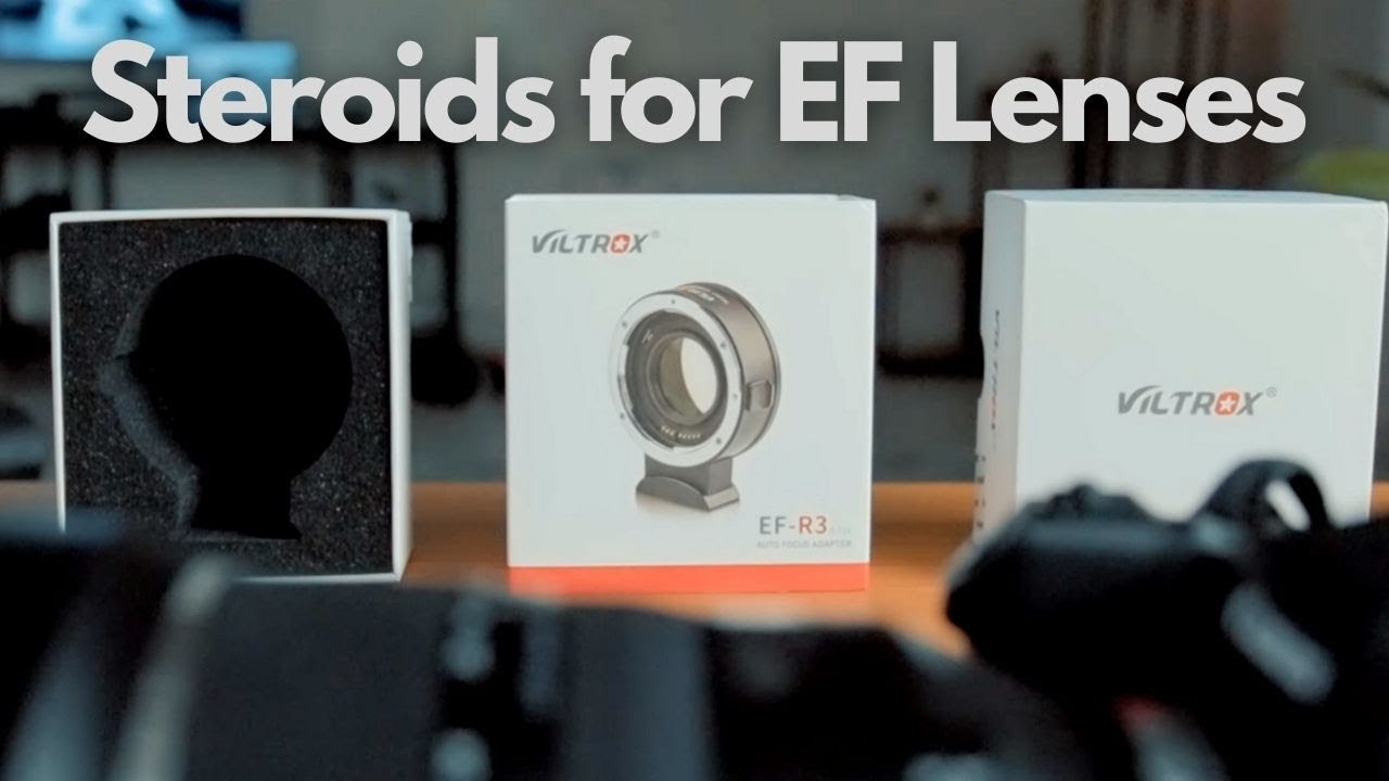VILTROX EF-R3 0.71x Speed Booster Focal Reducer for Canon EOS R7, R10, R50, C70 & Red Komodo