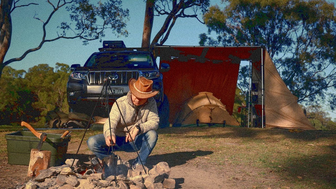 Tough camping on Friday 13th | ARB Awning Alcove | Ocean View Campground