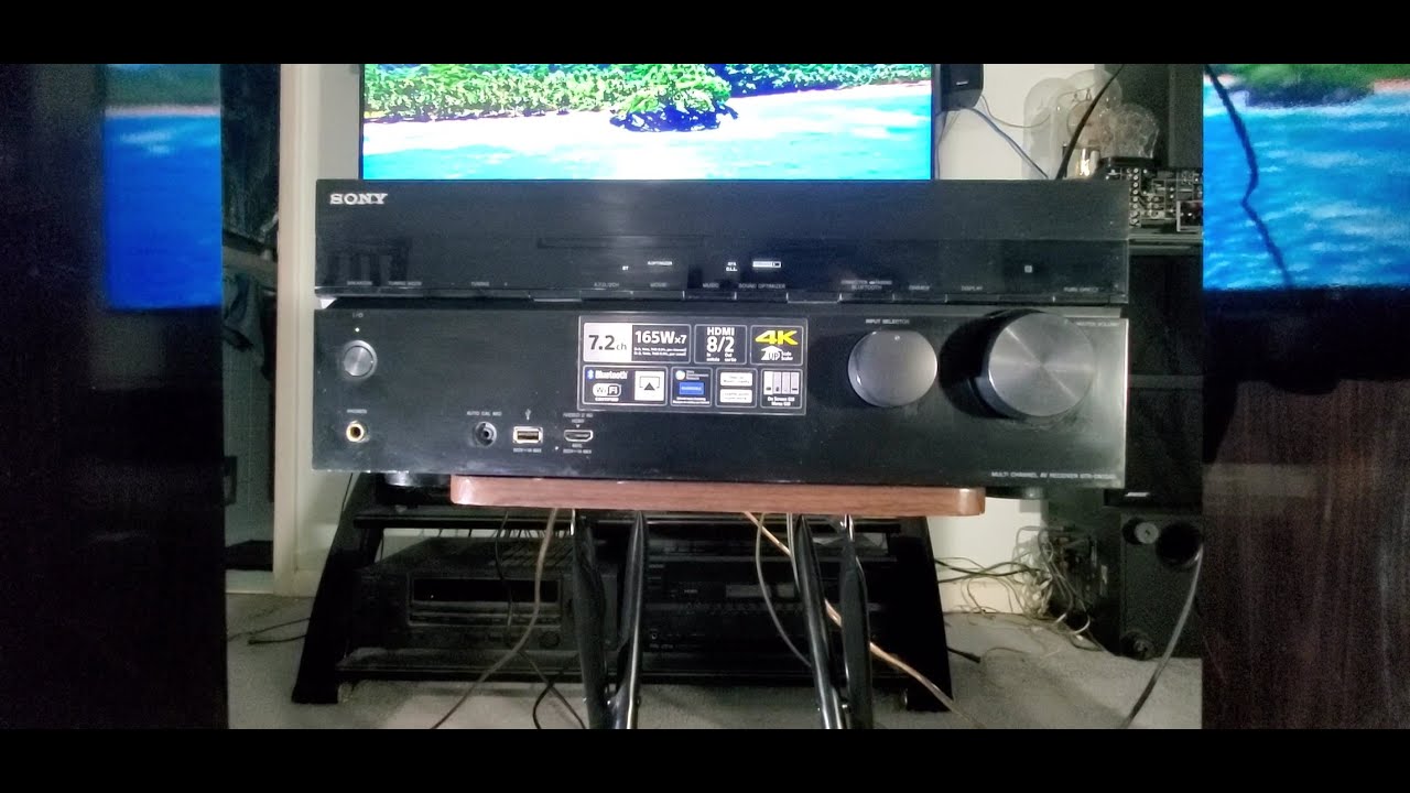 Sony STR-DN 1040 and speakers  model PT-1100 S...somebody put in the trash...ượm về và cái kết
