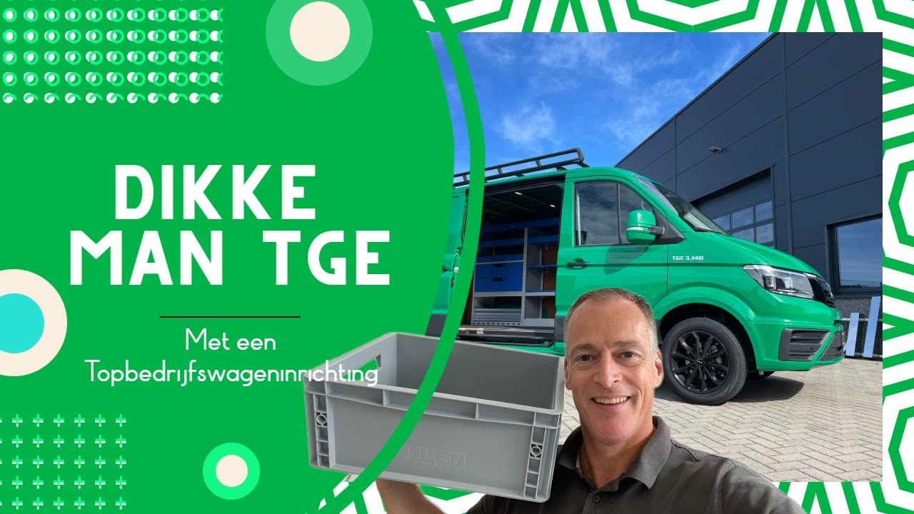 MAN TGE Topbedrijfswageninrichting | Bulters Bedrijfswageninrichtingen