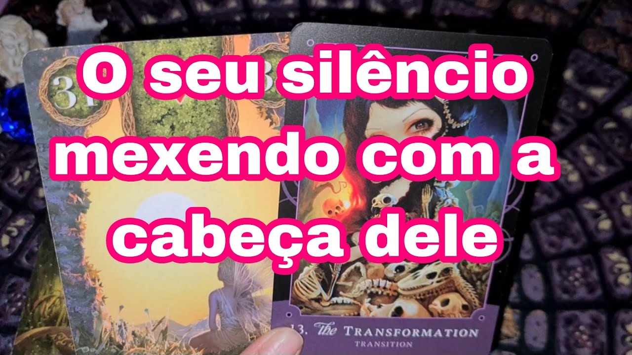 🧐 Como ele está diante do meu silêncio? Vai tomar alguma atitude?