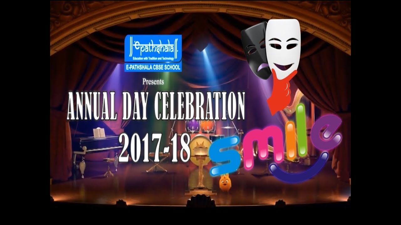 ePathshala CBSE School Annual Day 2017-18 logo