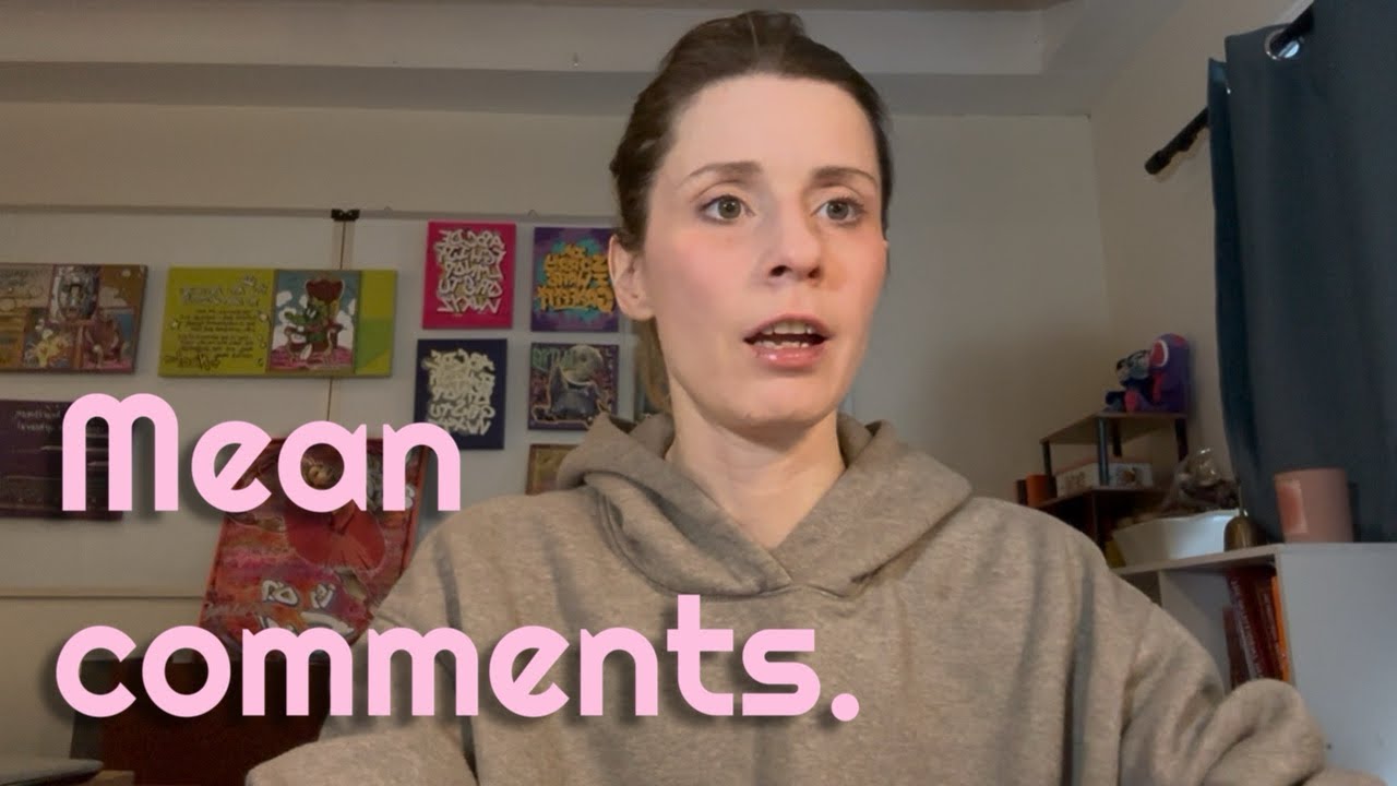 Small YouTuber Discusses Mean Comments