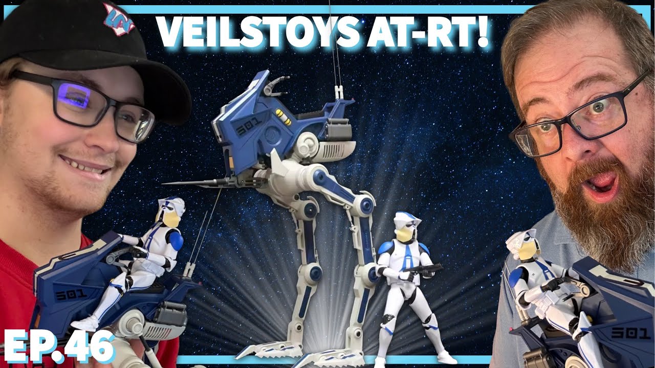 Фигурка AT-RT от VeilsToys в масштабе 6 дюймов &mdash; просто потрясающая! | Где-то в космосе, эпизод 46