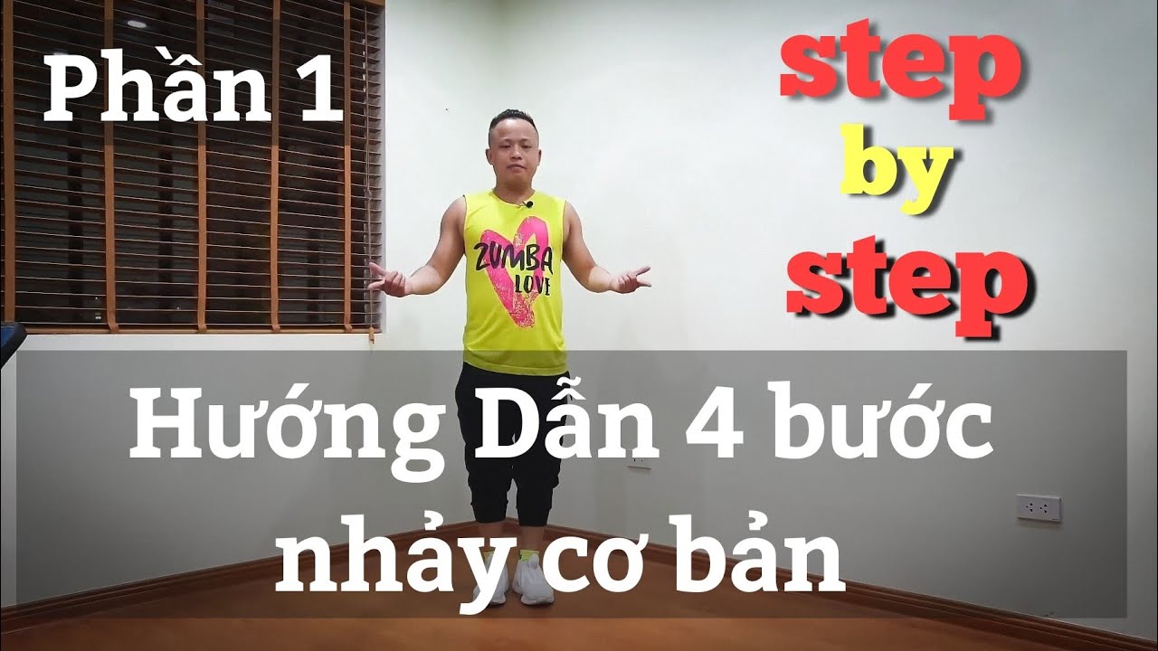 🔴 Hướng Dẫn 4 bước nhảy cơ bản cho người mới bắt đầu nhảy Zumba / P1 Leo