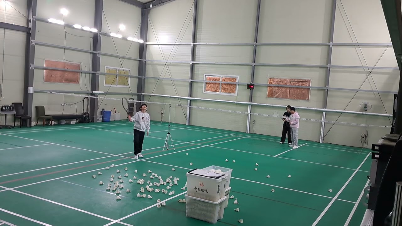 배드민턴레슨 2026.3.5. 입문레슨 첫날. 그립법과 준비자세 -원배드민턴 허코치-