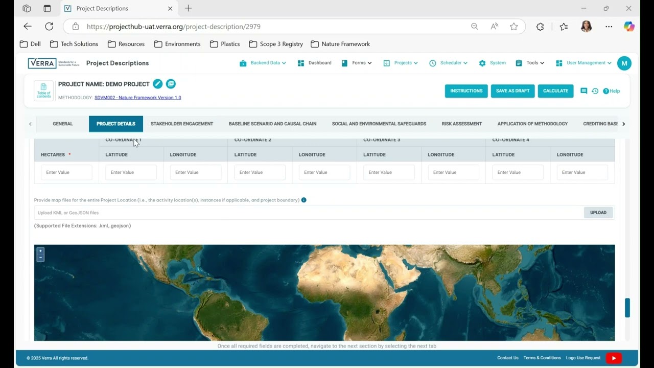 SD VISta Nature Framework Project Description Template Part 1