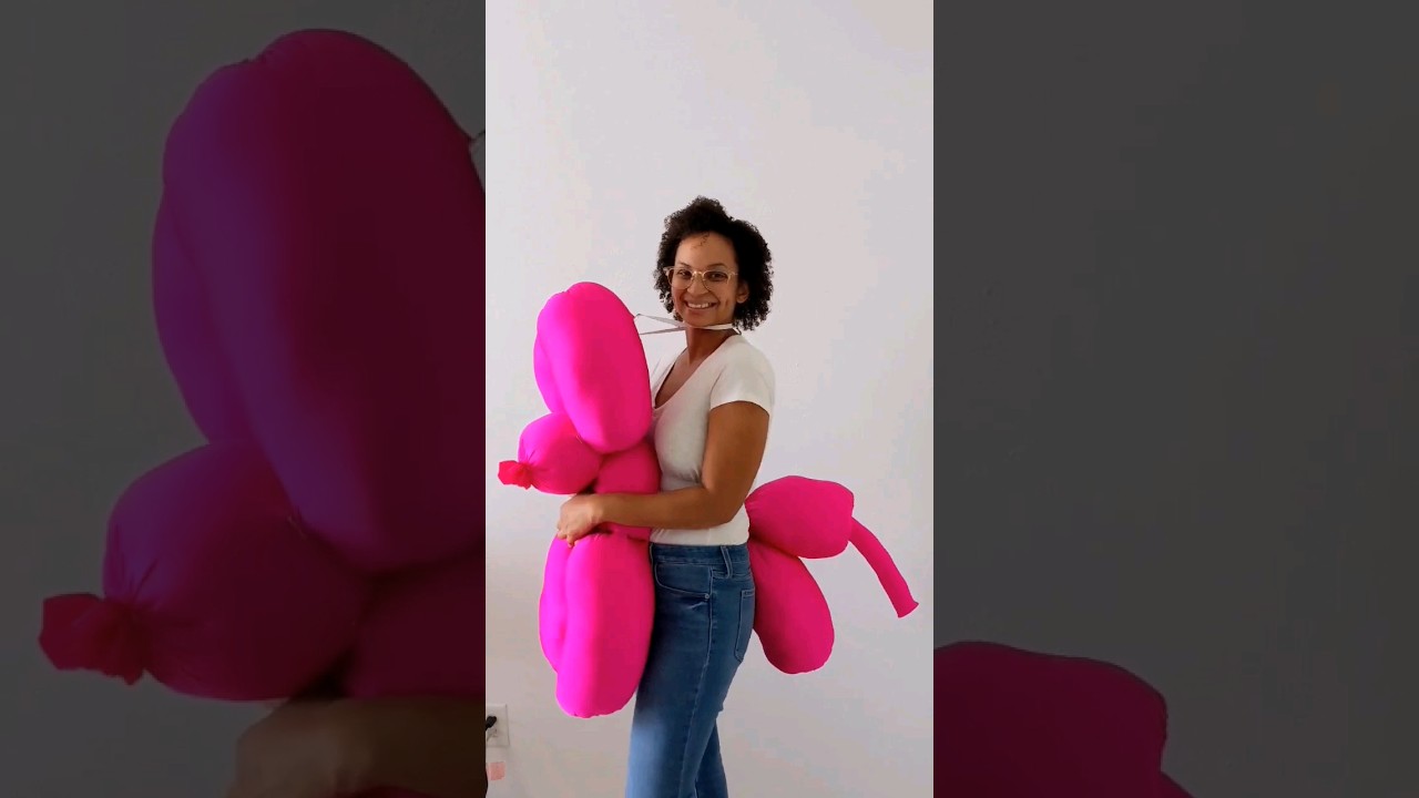 That time I was a balloon animal for Halloween. Easiest last minute costume ever #halloween #costume