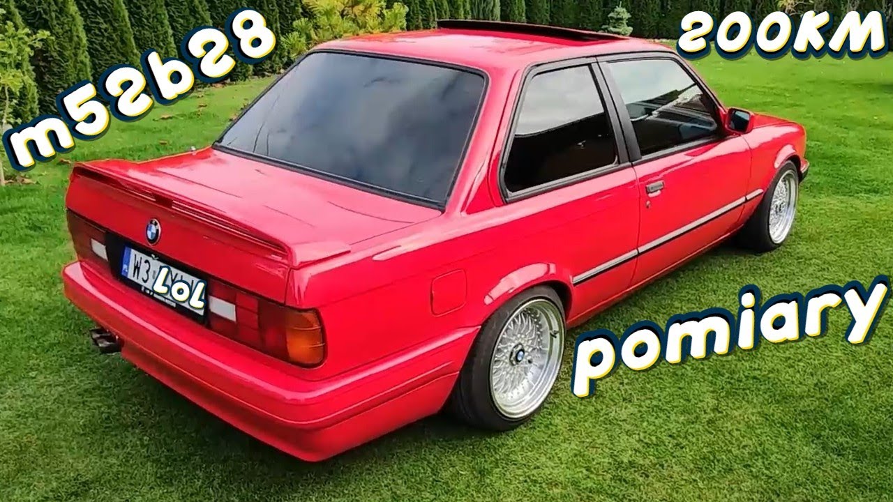 BMW E30 328i Babcia z wigorem nastolatki