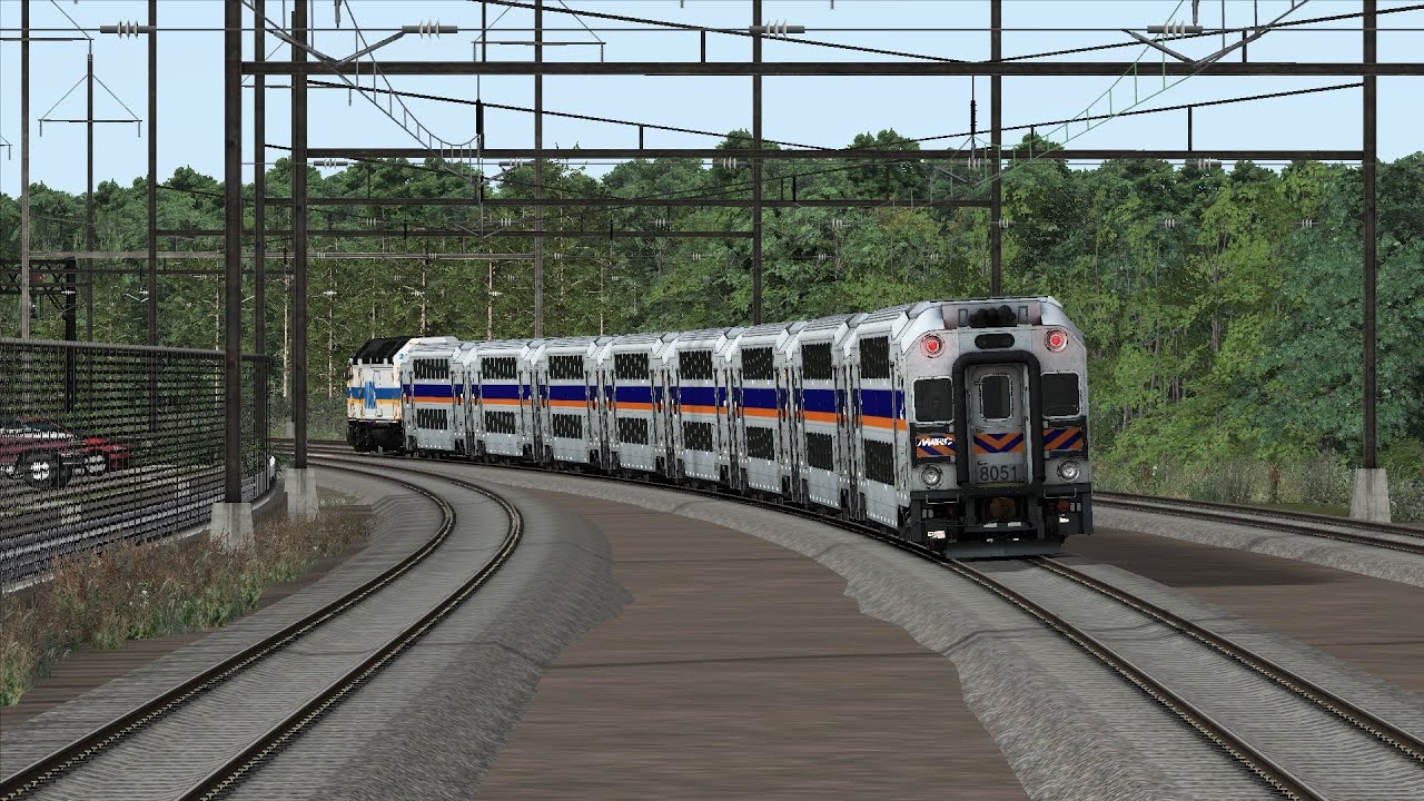 Train Simulator 2021 Chasing MARC MP36PH-3C on Penn Line Train 440 (Washington, D.C. to Baltimore)