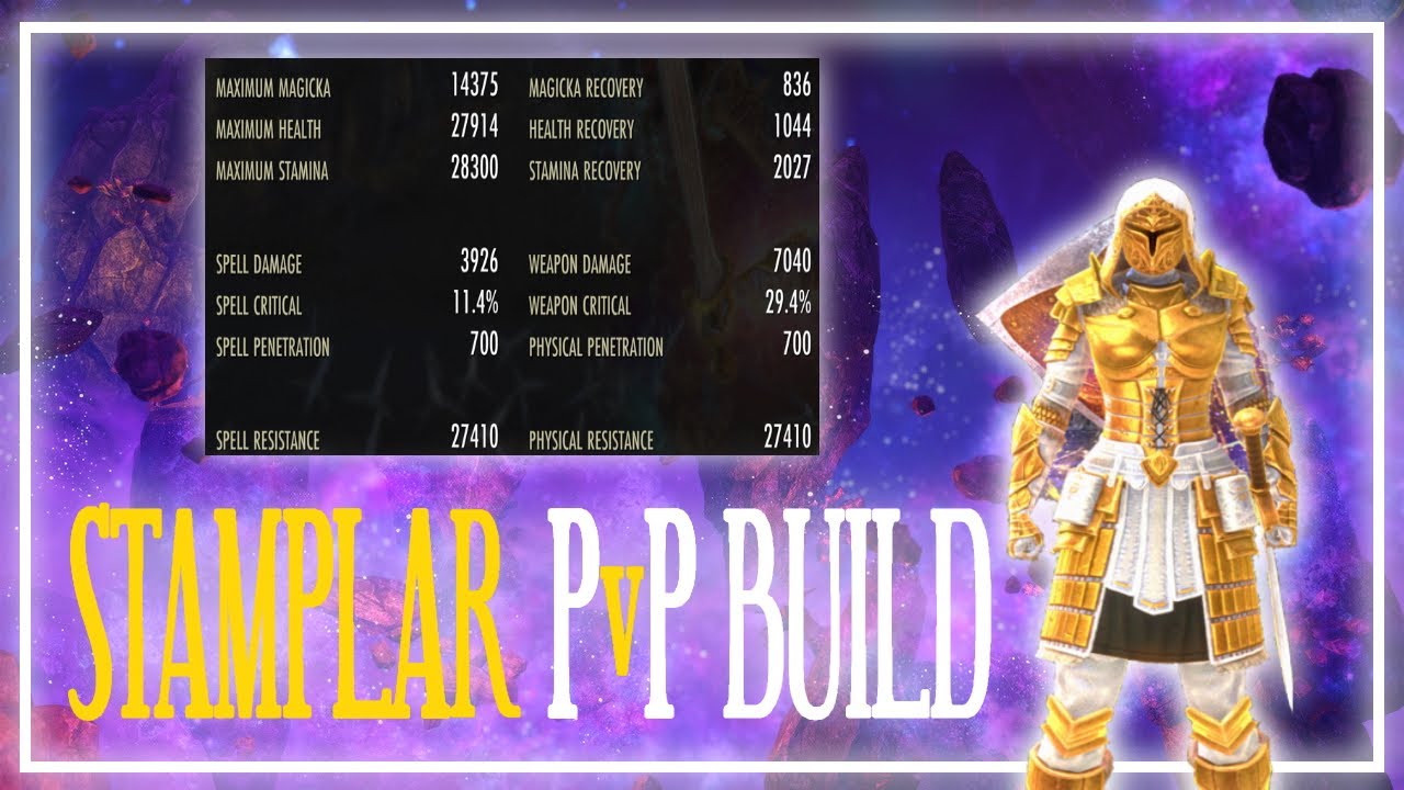 ESO Deadlands Stamplar PvP Brawler Build || In Depth Guide