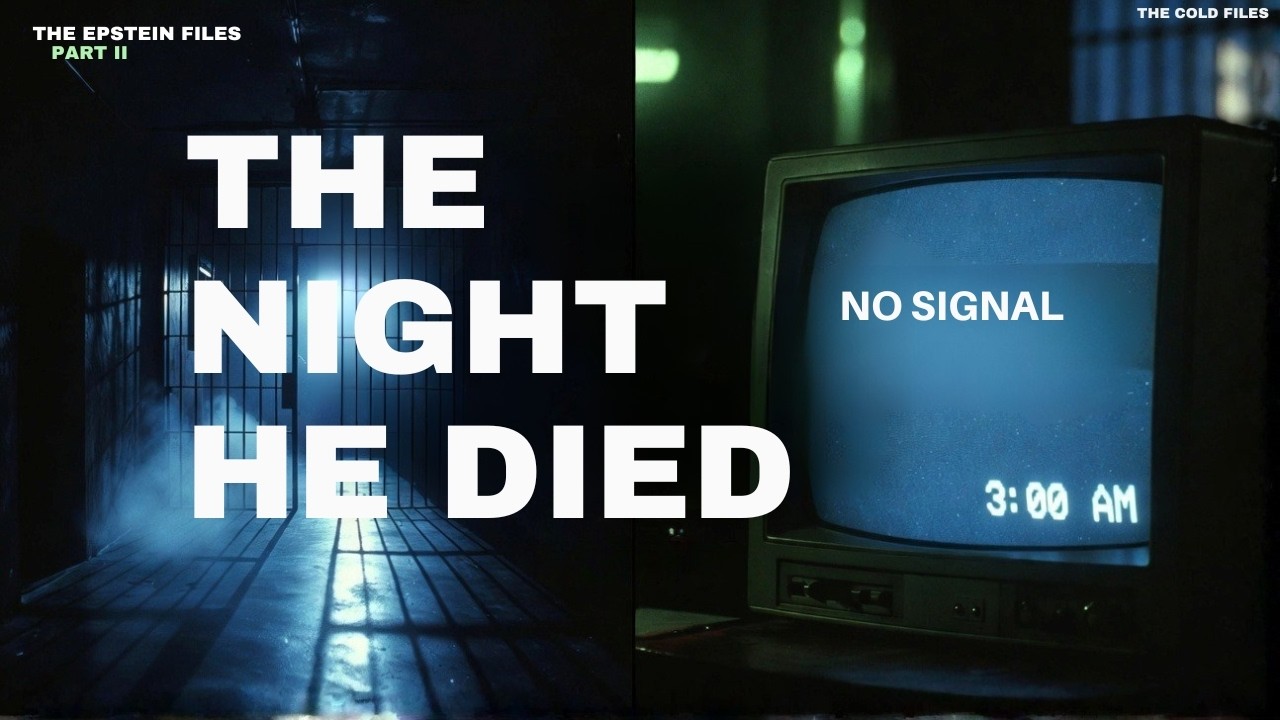 No Cameras. No Witnesses. The Night Epstein Died