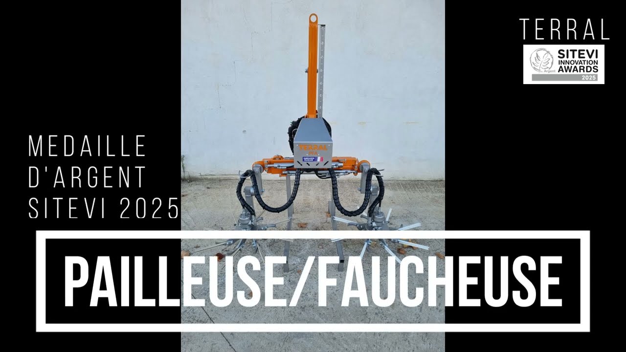 PAILLEUSE FAUCHEUSE ANDAINEUR TERRAL SITEVI INNOVATION AWARDS