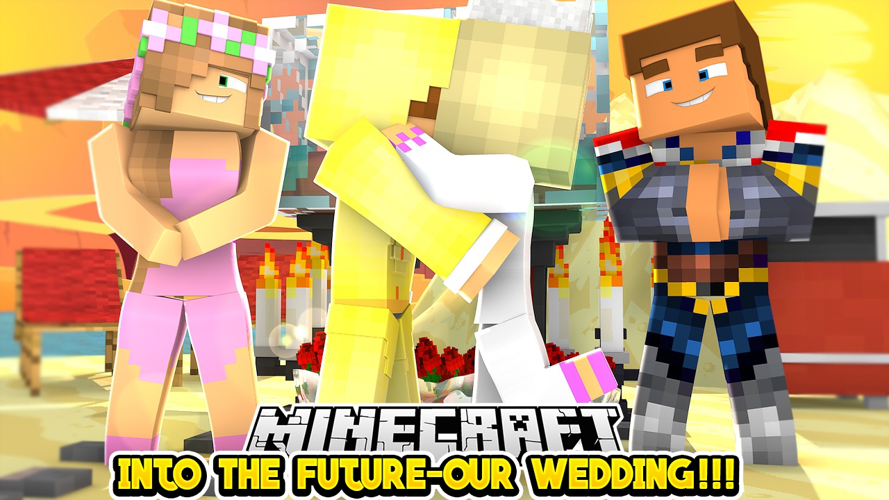 LEAH AND DUCK ARE GETTING MARRIED!!! || Into The Future- Baby Leah Minecraft Roleplay!