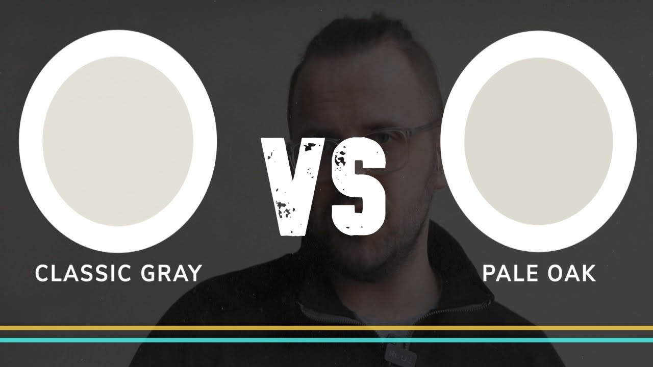 Benjamin Moore CLASSIC GRAY VS PALE OAK | Which Color Should You Use?