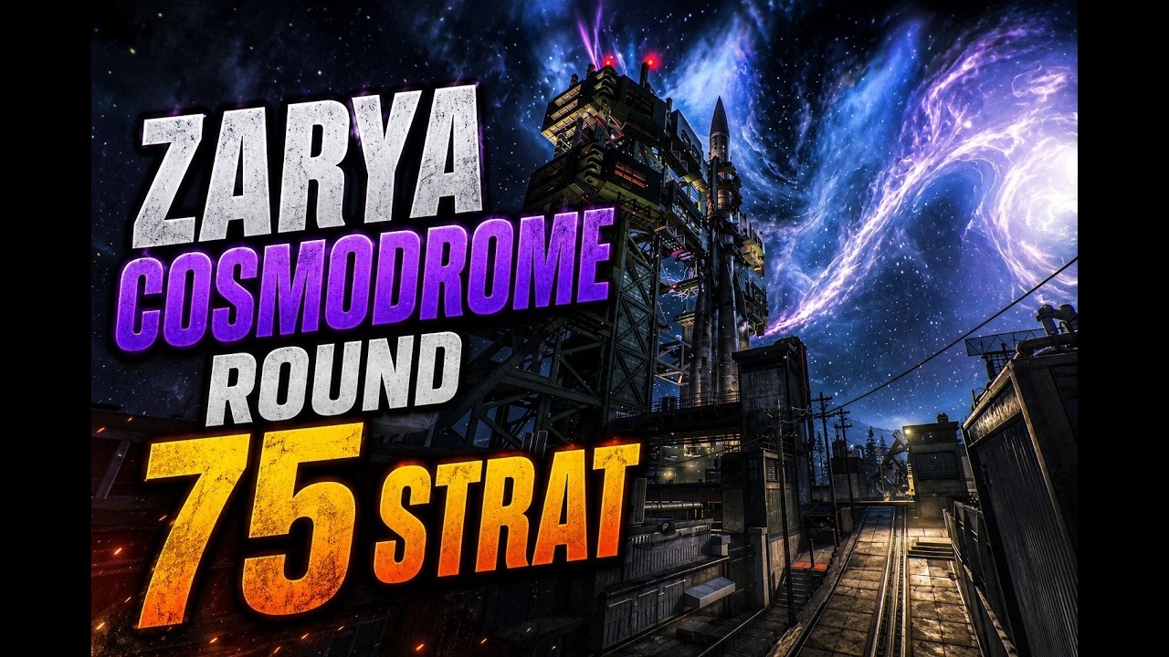 Getting to ROUND 75 on Zarya Cosmodrome is EASY (Tier 3 Cursed Survival Strat)