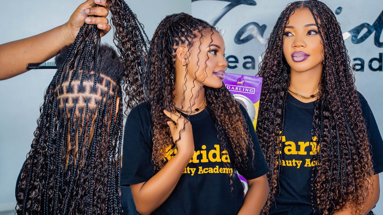 Jinsi ya kusuka knotless yenye mawimbi na Rasta nzuri ya kutumia yenye mawimbi
