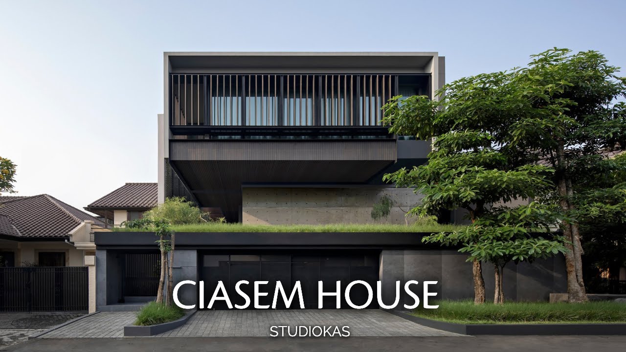 Stacked Boxes with Terrace Garden | Ciasem House