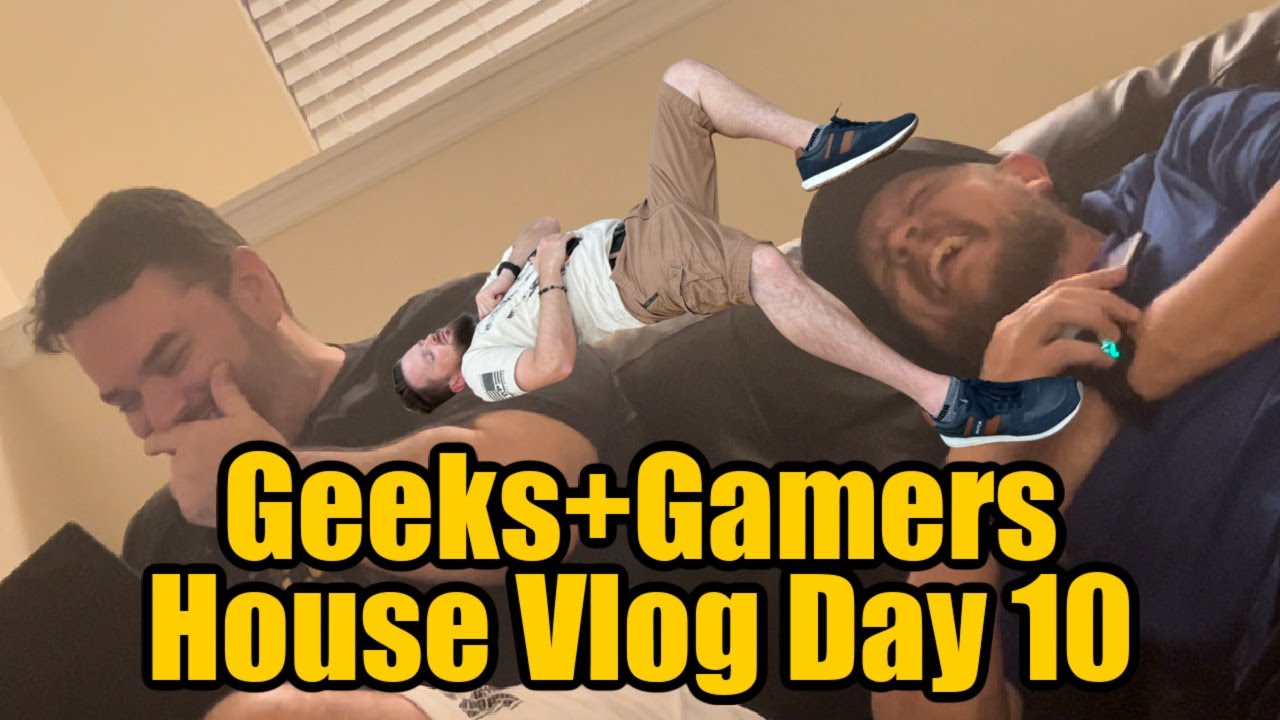 Видеоблог Geeks+Gamers Orlando, день 10 | Мы не можем перестать смеяться!