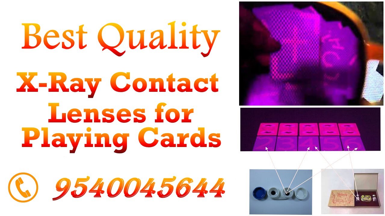 Xray Contact Lenses for Playing Cards | HD Quality Playing Card Lens #9540045644