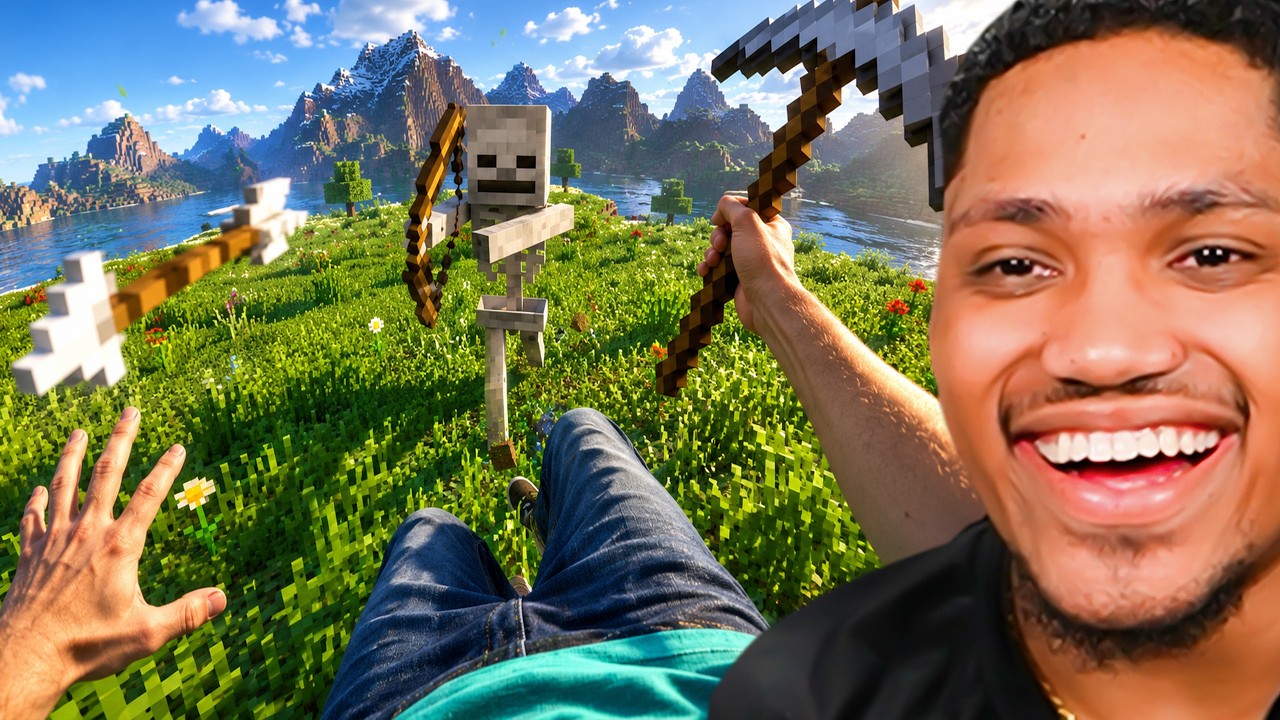 Minecraft Movie IRL Is PEAK CINEMA🔥