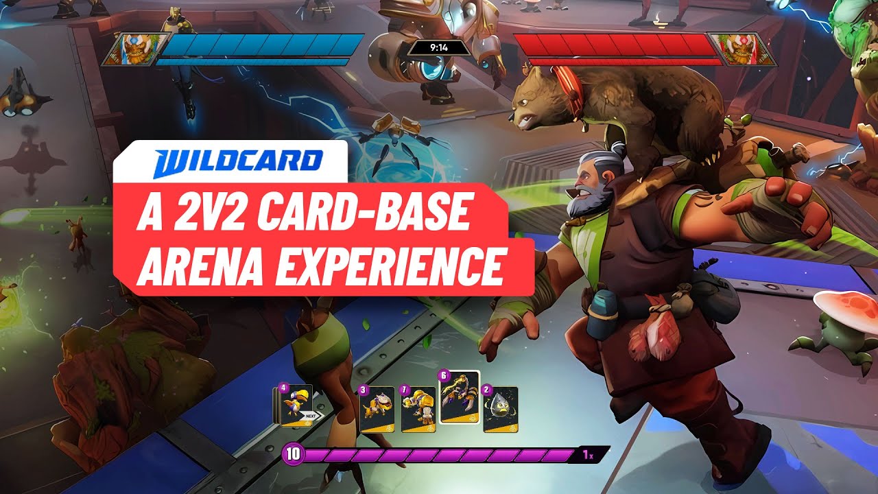 Wildcard - Gameplay | MOBA-Style Strategic Card Game
