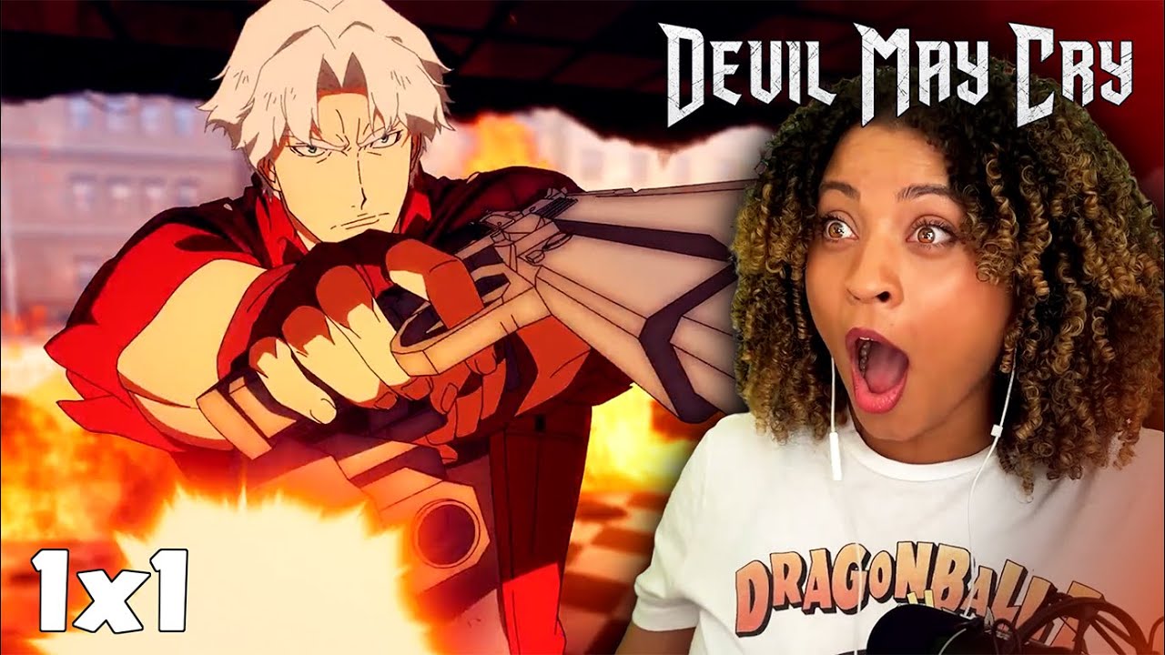 FIRST TIME WATCHING DEVIL MAY CRY! 🔥 I LOVE DANTE! | Devil May Cry Episode 1 DUB Reaction