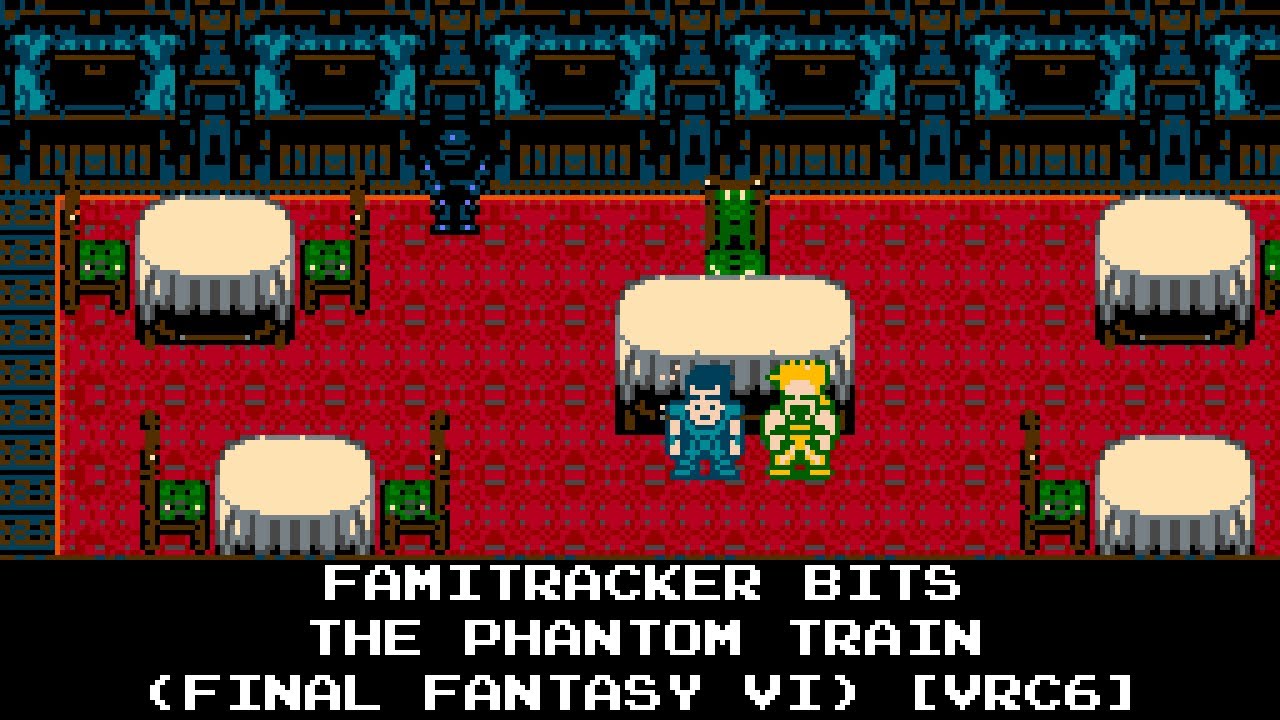 Famitracker Bits - The Phantom Train (Final Fantasy VI) [8-bit, NES/VRC6]