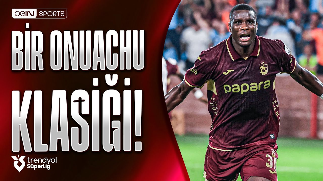 Paul Onuachu'dan M&uuml;thiş Kafa Gol&uuml; l | Trabzonspor - Samsunspor | Trendyol S&uuml;per Lig