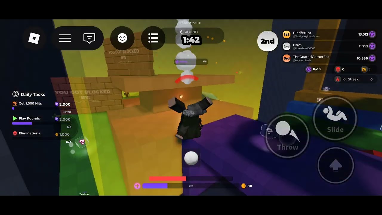 Running from the internet, Raw gameplay. 