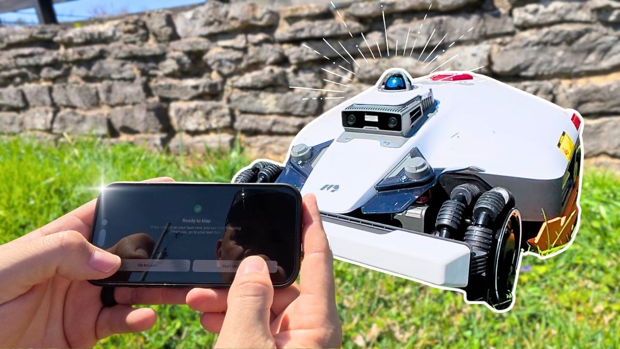 NEVER Mow Your Lawn Again!  Mammotion LUBA 3 AWD; NO RTK...No Problem!