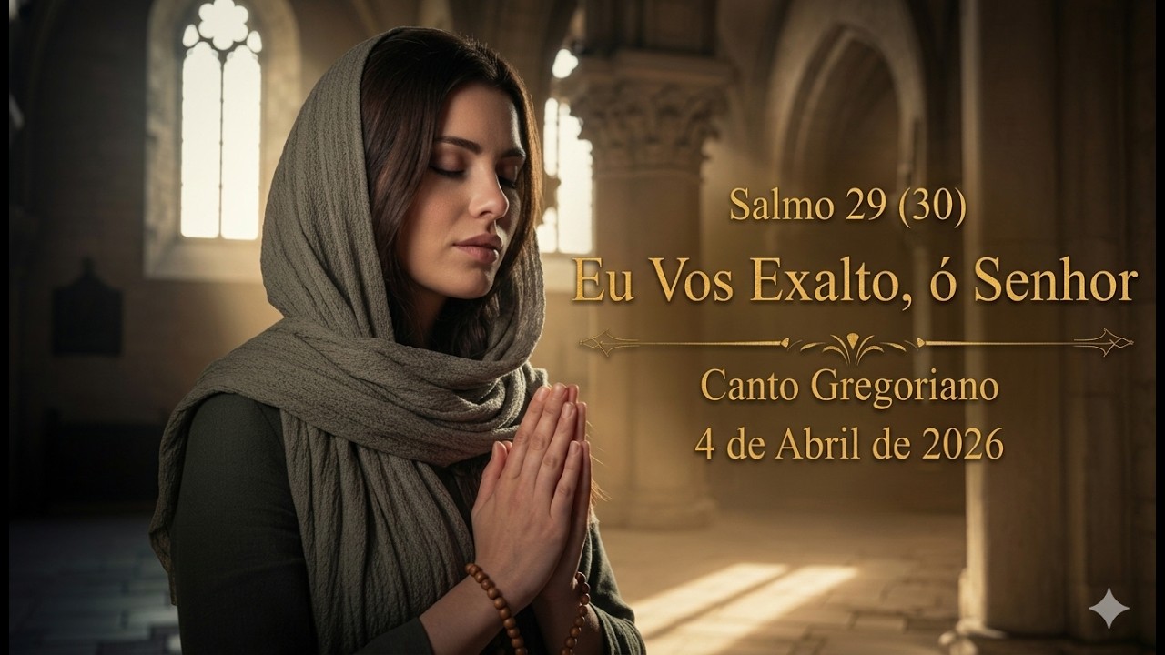 Salmo 29 (30) | 4 de Abril de 2026 | Eu Vos Exalto, ó Senhor | Canto Gregoriano