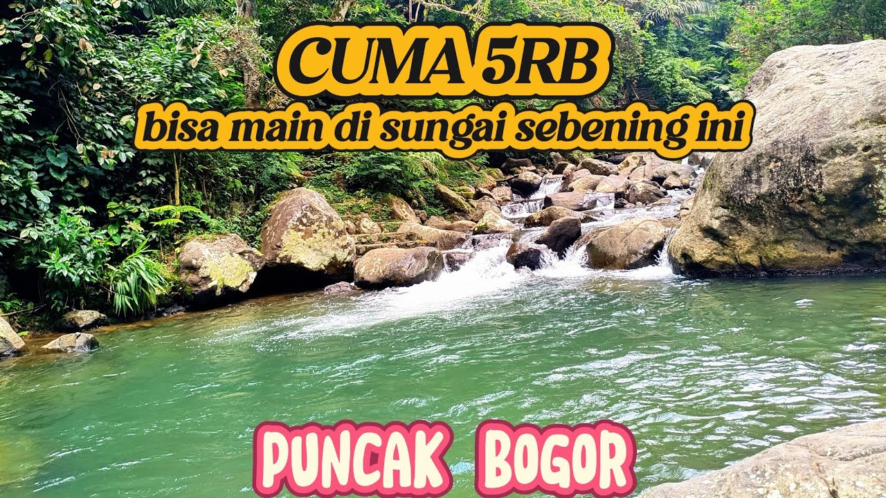 Cuma 5 Ribu! Nemun Hidden Gem Sungai Bening Buat Berenang & Ngopi | Leuwi Ater
