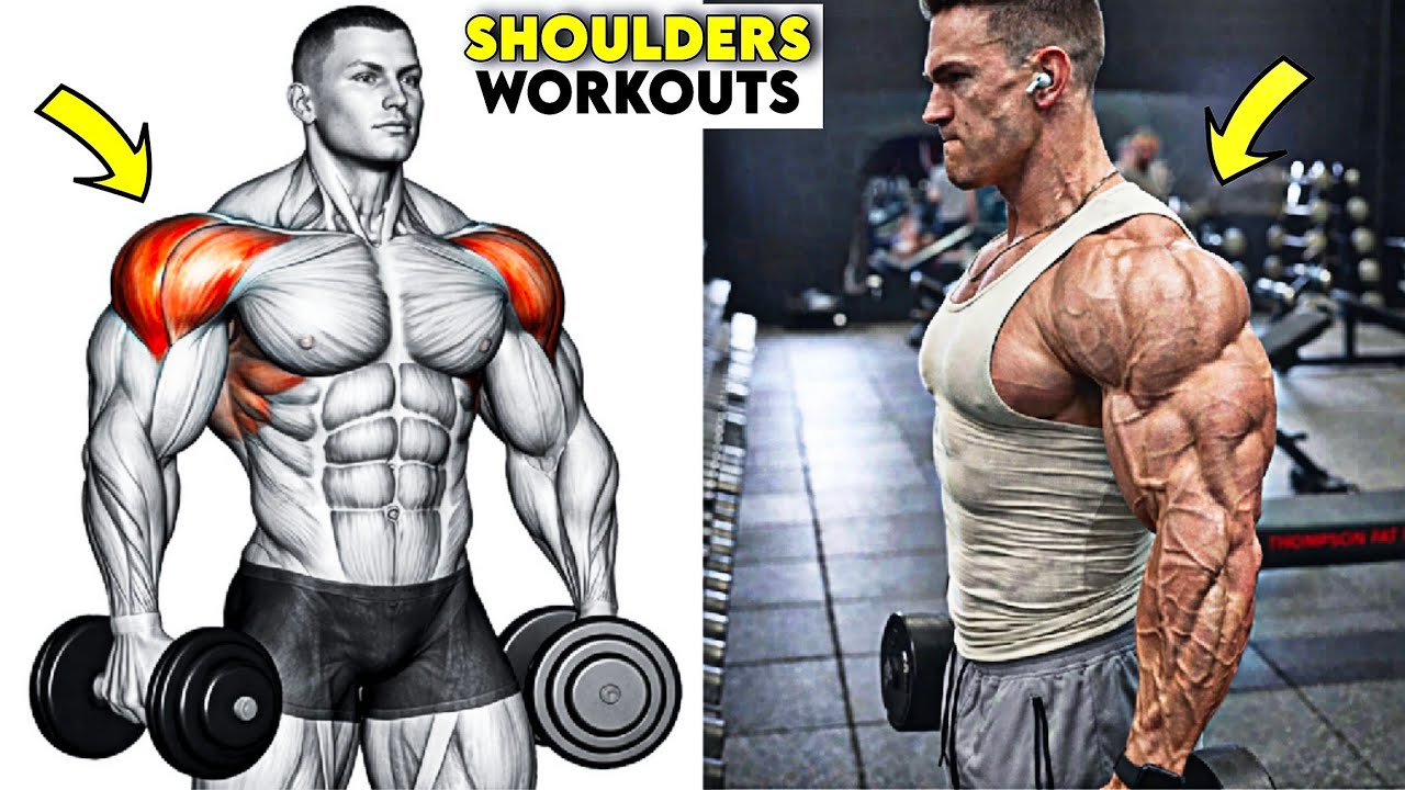 8 Best Shoulder Exercises for Wide, Thick & Capped Delts 🔥