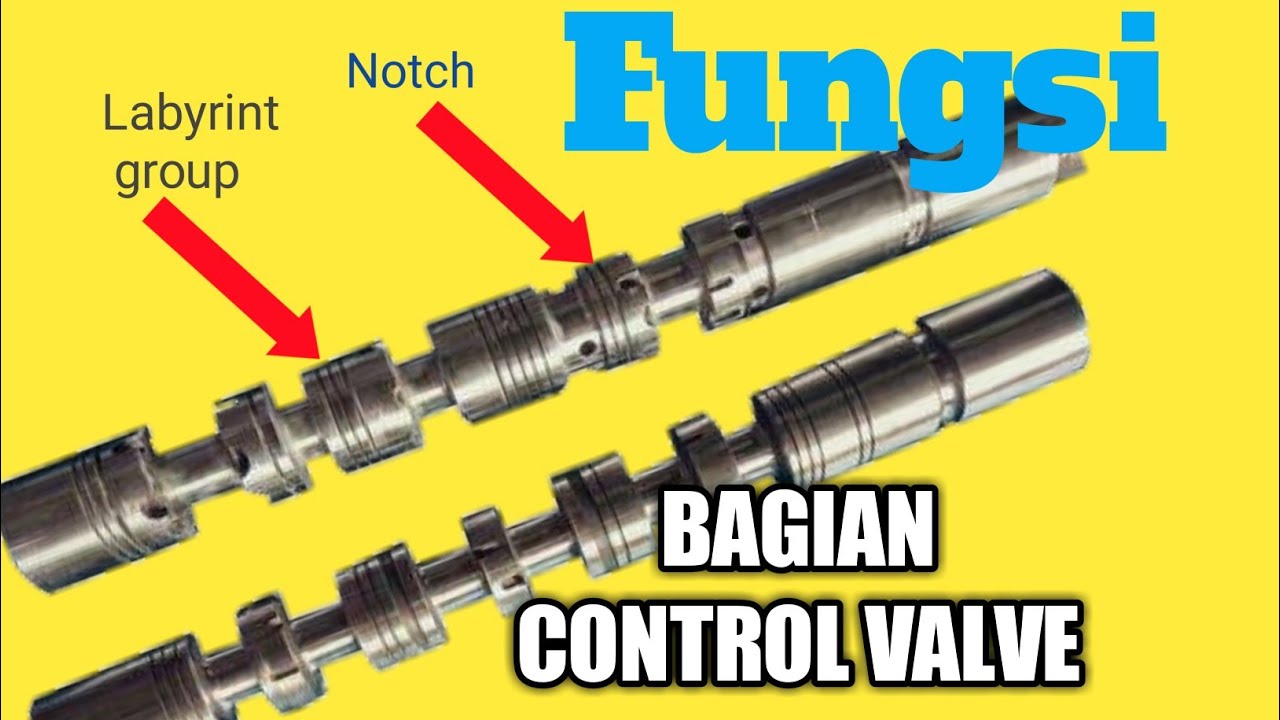 Cara memperbaiki spool control valve excavator yang macet